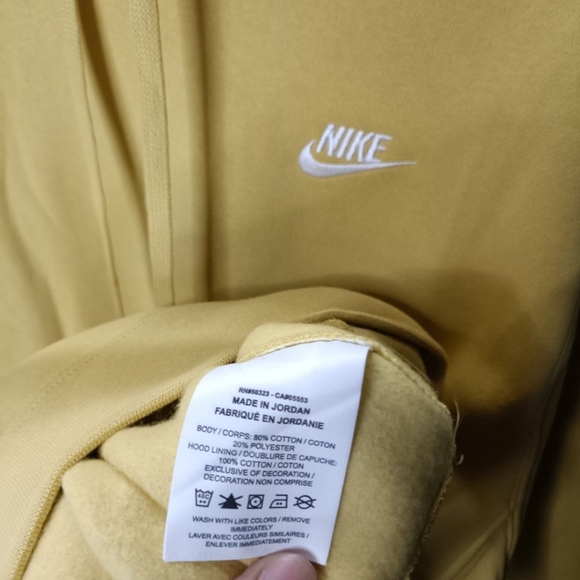 NIKE AIR CLUB PULLOVER HOODIE MEN'S US SIZE MEDIUM MINT CONDITION "USED ITEM" - Picture 8 of 11